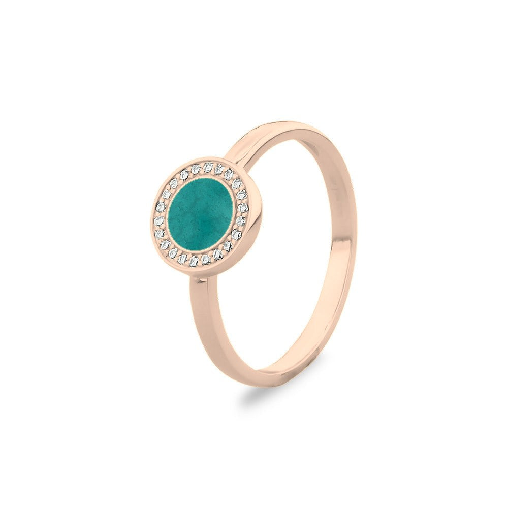 See You Diskring voor as met steentjes in goud – RG-056 – afbeelding 42