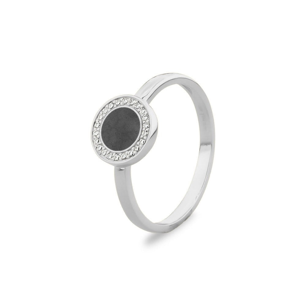 See You Diskring voor as met steentjes in goud – RG-056 – afbeelding 68