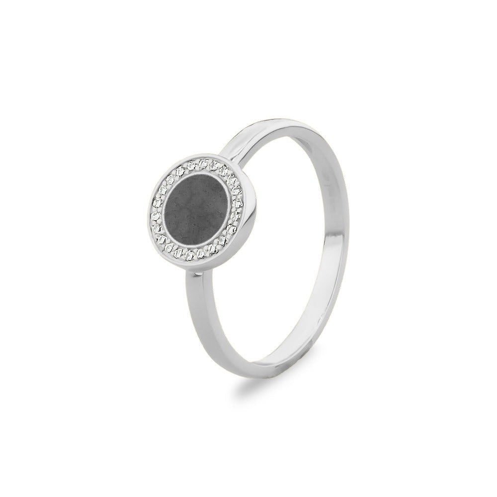 See You Diskring voor as met steentjes in goud – RG-056 – afbeelding 66