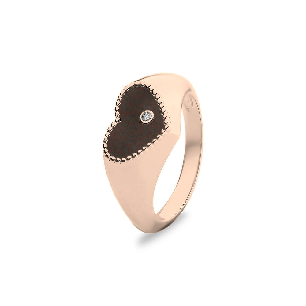 See You Gouden hartring met diamant voor as – RG071 – afbeelding 31