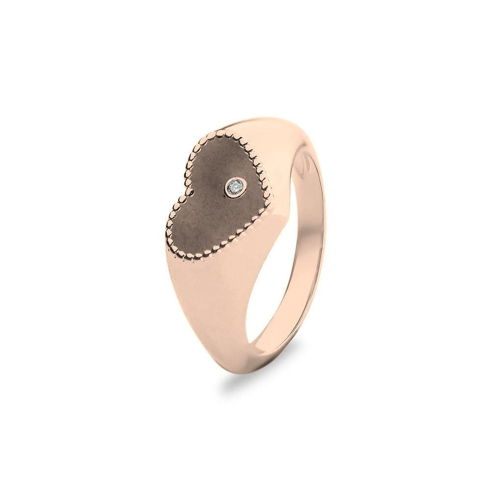 See You Gouden hartring met diamant voor as – RG071 – afbeelding 32