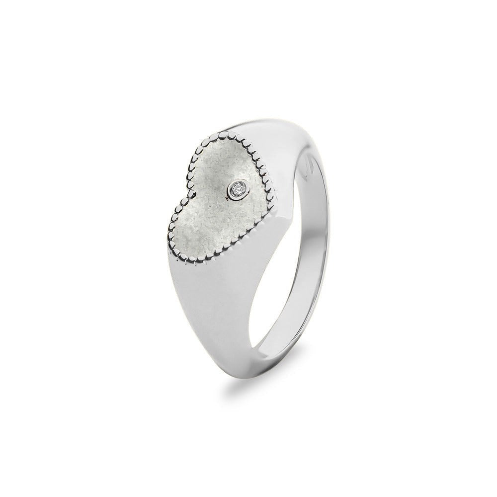See You Gouden hartring met diamant voor as – RG071 – afbeelding 53