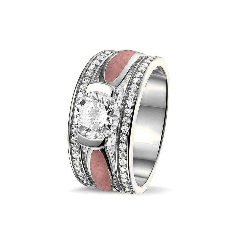 See You Brede ring met twee ascompartimenten in goud – RG-041 – afbeelding 49