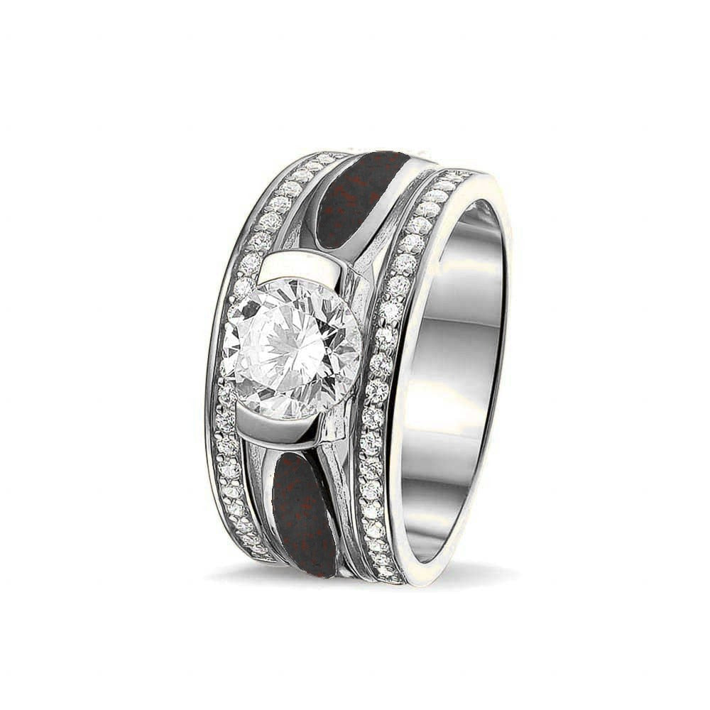 See You Brede ring met twee ascompartimenten in goud – RG-041 – afbeelding 54