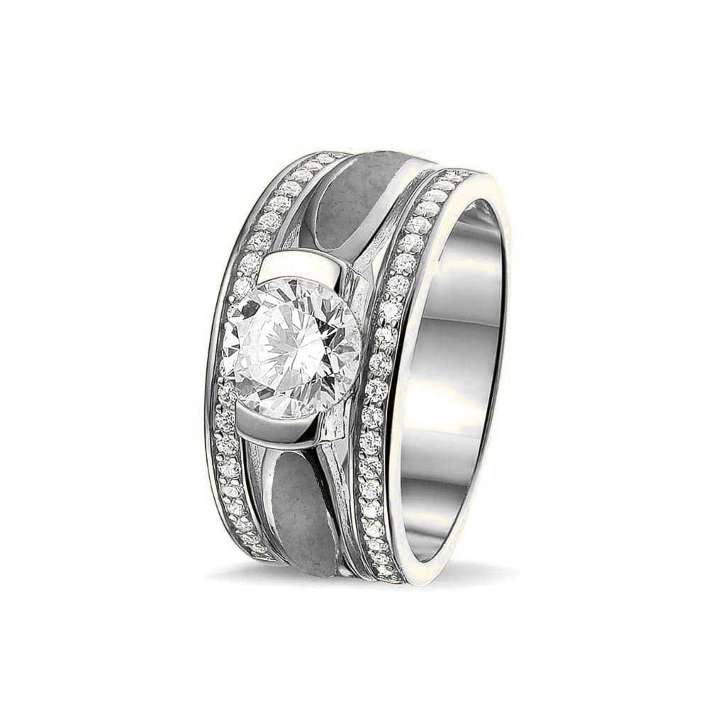 See You Brede ring met twee ascompartimenten in goud – RG-041 – afbeelding 56