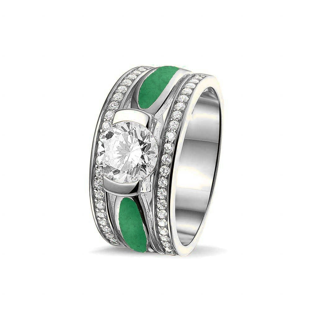 See You Brede ring met twee ascompartimenten in goud – RG-041 – afbeelding 67