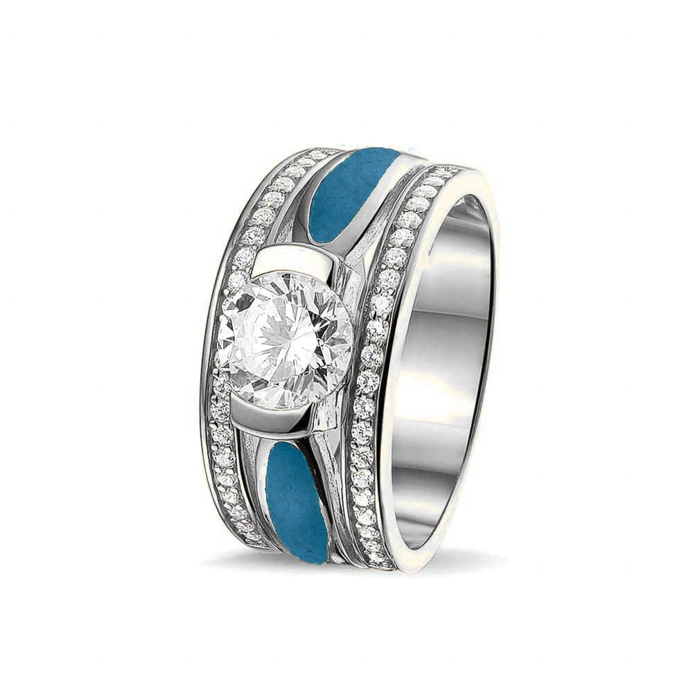 See You Brede ring met twee ascompartimenten in goud – RG-041 – afbeelding 63