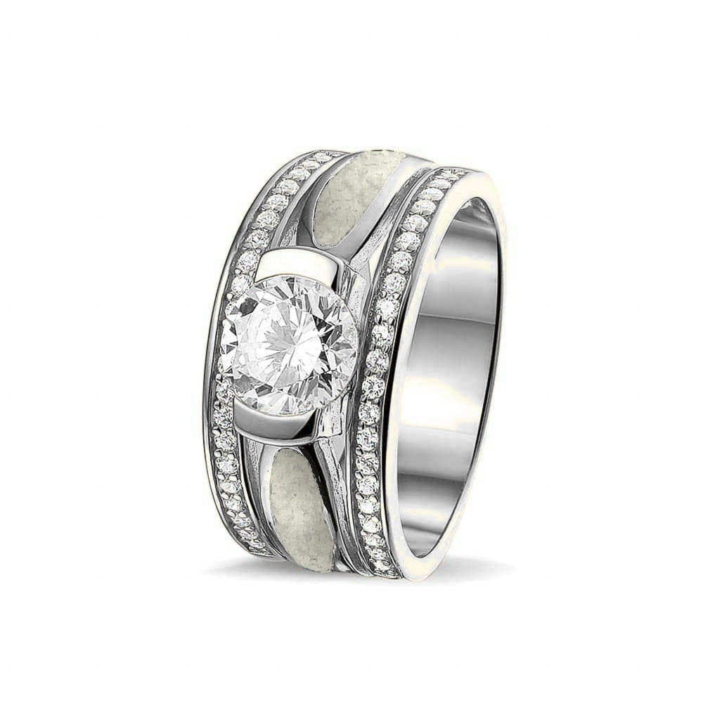 See You Brede ring met twee ascompartimenten in goud – RG-041 – afbeelding 69