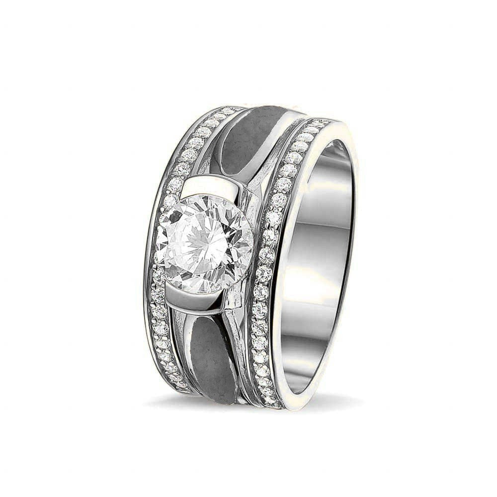 See You Brede ring met twee ascompartimenten in goud – RG-041 – afbeelding 55