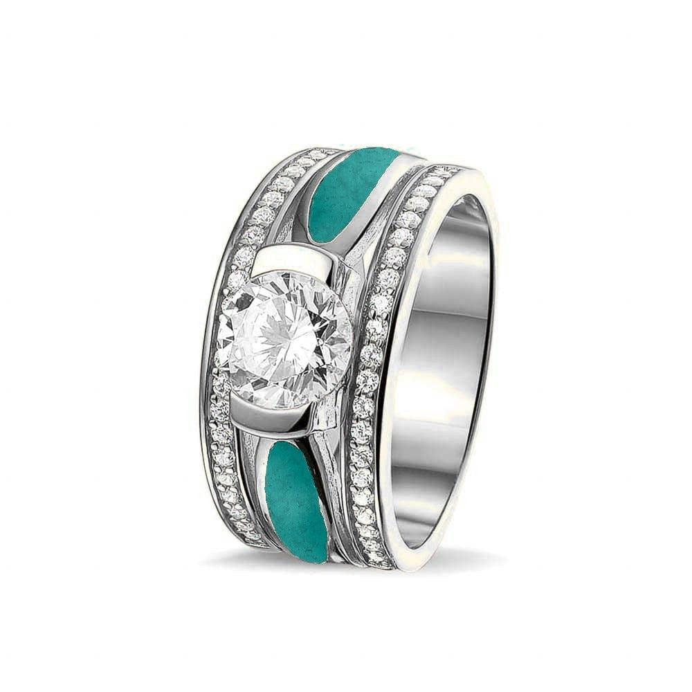 See You Brede ring met twee ascompartimenten in goud – RG-041 – afbeelding 65