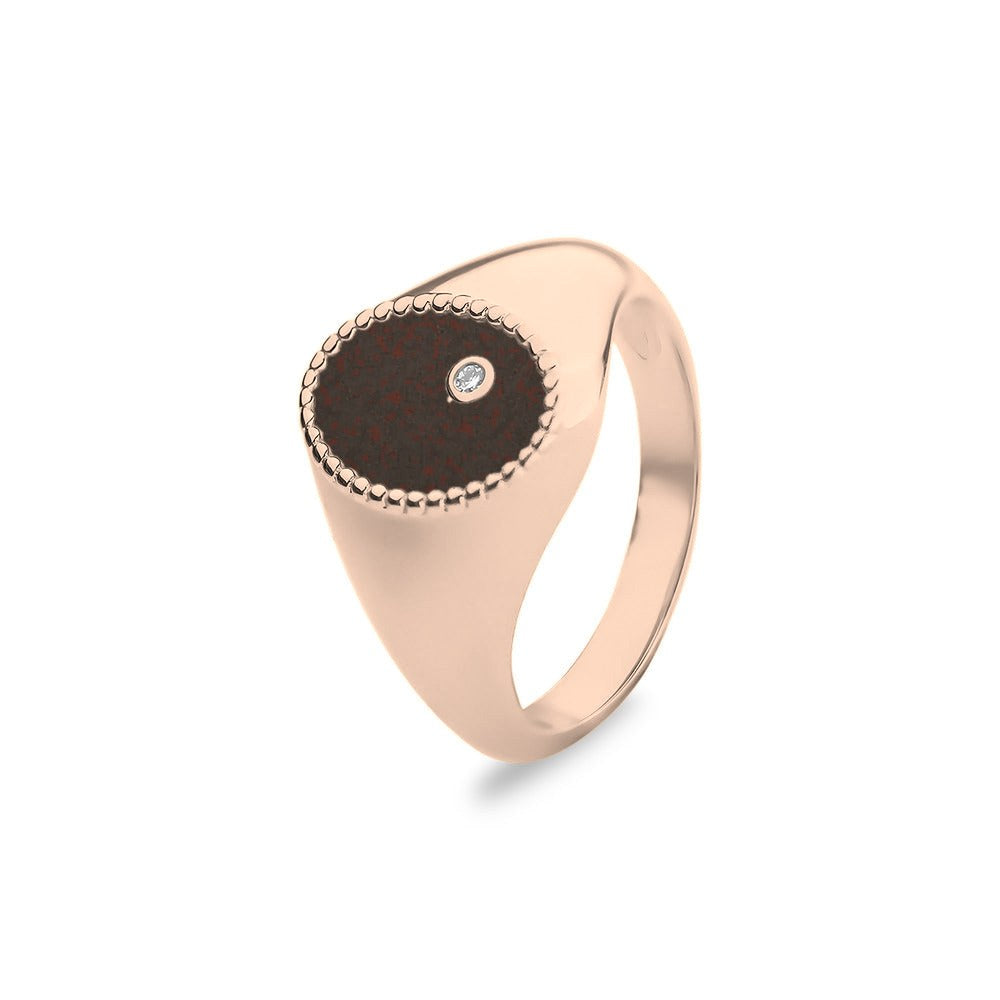 See You Ovale gouden asring met diamant – RG072 – afbeelding 31