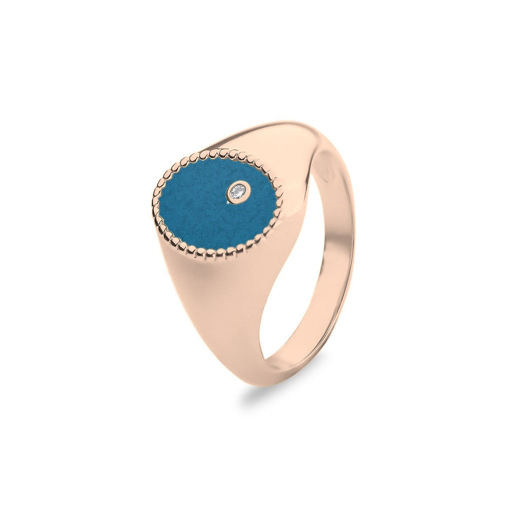 See You Ovale gouden asring met diamant – RG072 – afbeelding 40