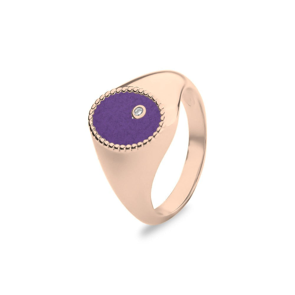 See You Ovale gouden asring met diamant – RG072 – afbeelding 38