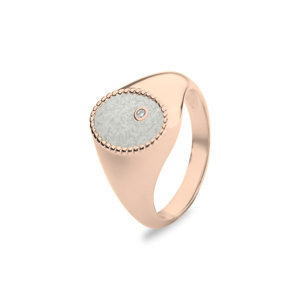 See You Ovale gouden asring met diamant – RG072 – afbeelding 30