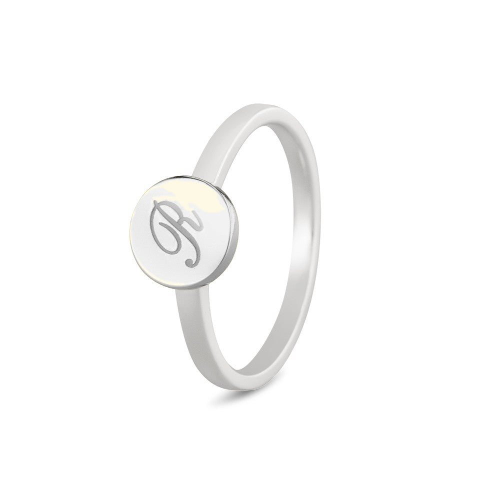 See You Zegelring met graveerdisk in goud – 458 – afbeelding 3