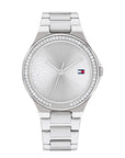 Tommy Hilfiger TH1782641 Horloge Dames Zilverkleurig 36mm, exclusief en kwalitatief hoogwaardig. Ontdek nu!