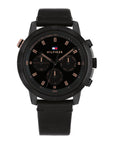 Tommy Hilfiger TH1792110 Horloge Heren Zwart 46mm, exclusief en kwalitatief hoogwaardig. Ontdek nu!