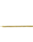 Zinzi gold plated zilveren armband met 8mm brede rolex-style schakel 16,5-20cm ZIA2289G, exclusief en kwalitatief hoogwaardig. Ontdek nu!