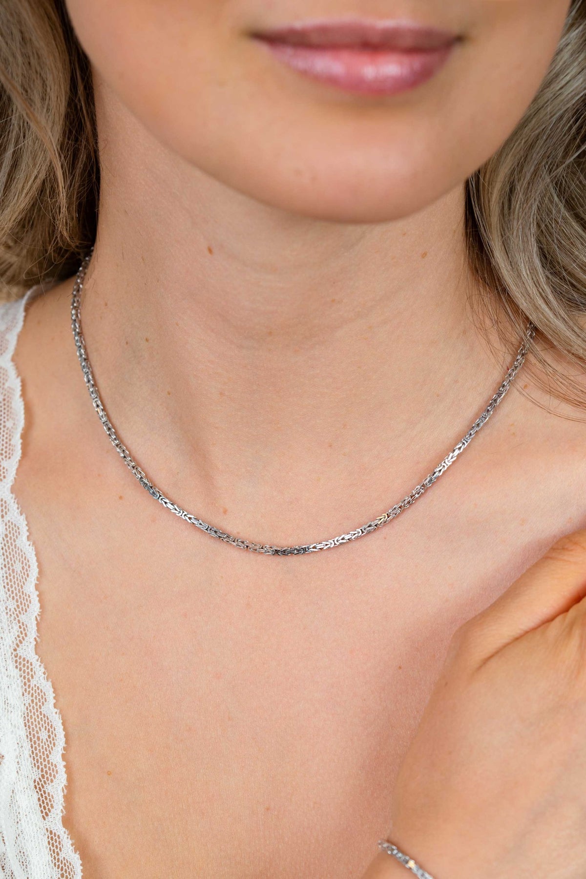 ZINZI Zilveren Ketting ZIC2846