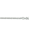 Zilveren collier figaro 2,7 mm - PSN1001907, exclusief en kwalitatief hoogwaardig. Ontdek nu!