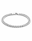 Fantasy Collection zilveren armband gourmette 6,6 mm 21 cm 6-zijdes geslepen - 1021793, exclusief en kwalitatief hoogwaardig. Ontdek nu!