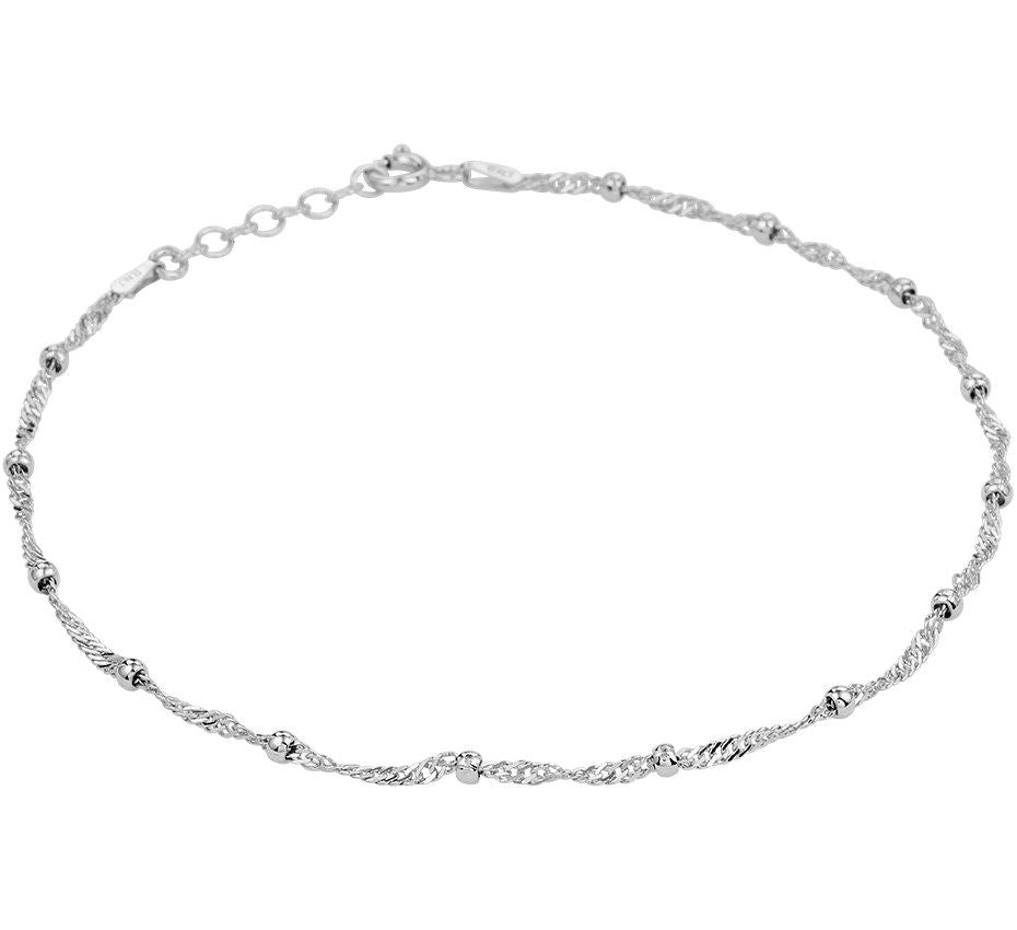 Enkelbandje singapore 2,5 mm 24 + 2 cm - PSN1332639, exclusief en kwalitatief hoogwaardig. Ontdek nu!