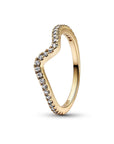 Pandora Sparkling Wave Ring 162539C01, exclusief en kwalitatief hoogwaardig. Ontdek nu!