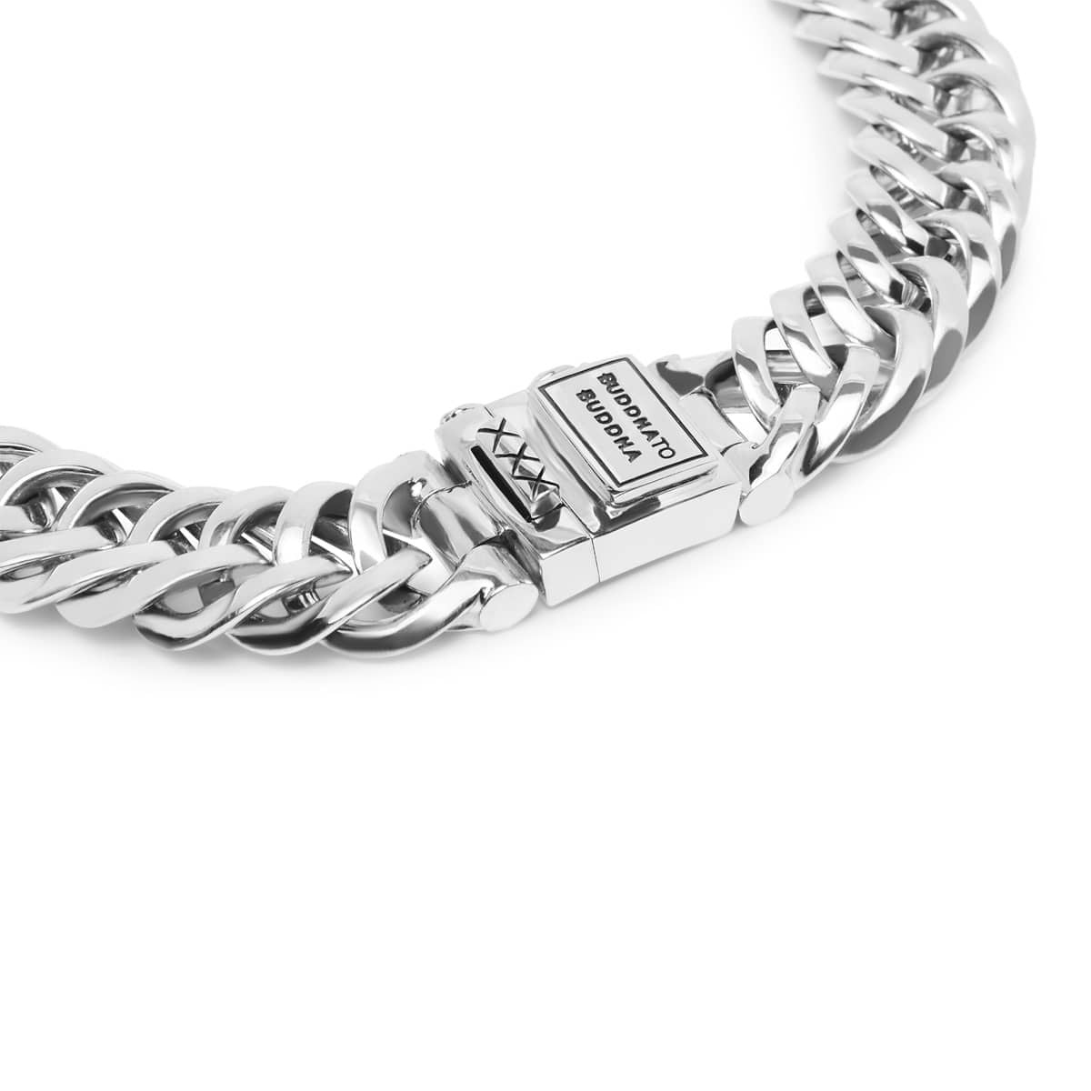 Buddha to Buddha ketting Chain - 47cm- Zilver 163, exclusief en kwalitatief hoogwaardig. Ontdek nu!