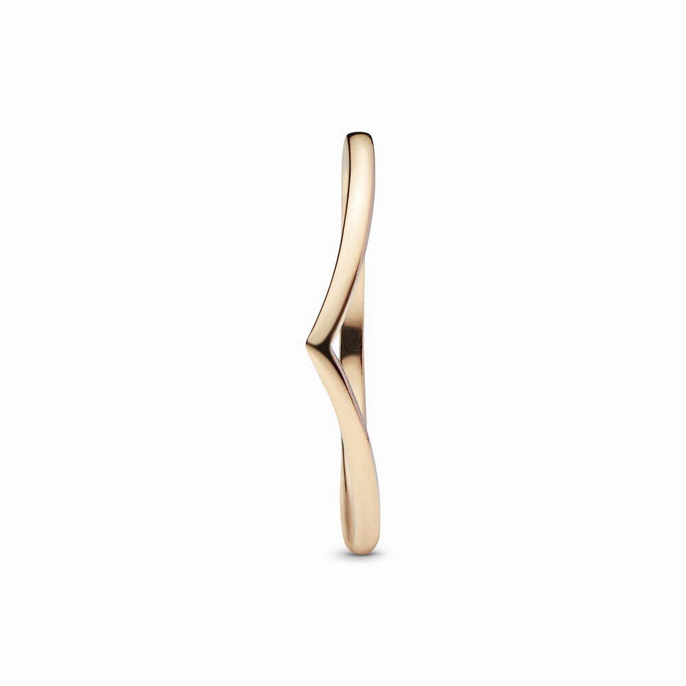 Pandora Polished Wishbone Ring 168742C00, exclusief en kwalitatief hoogwaardig. Ontdek nu!