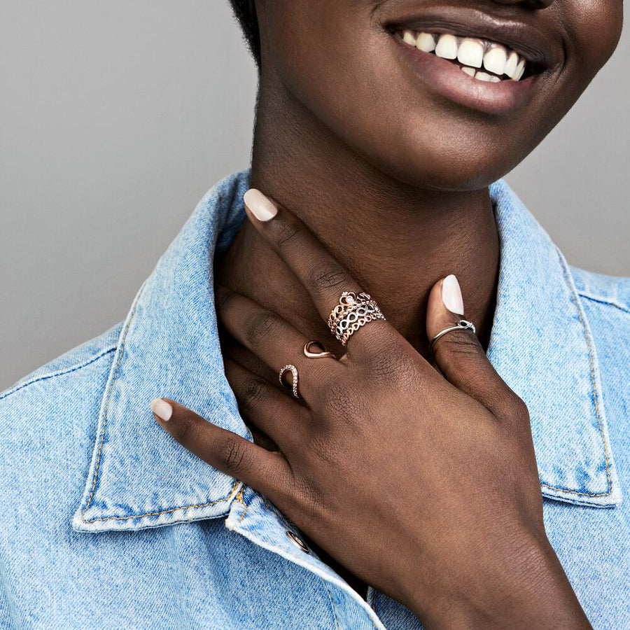 PANDORA Band van Harten Ring 180177