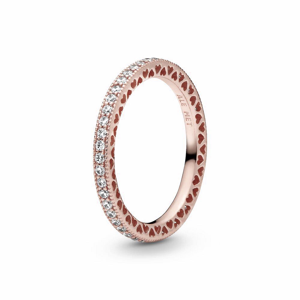 Pandora Sparkle &amp; Hearts Ring 180963CZ, exclusief en kwalitatief hoogwaardig. Ontdek nu!