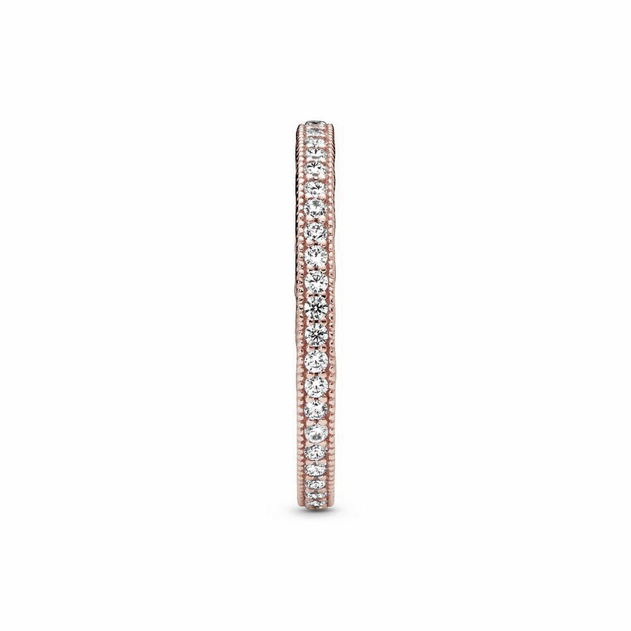 PANDORA Sparkle & Hearts Ring 180963CZ