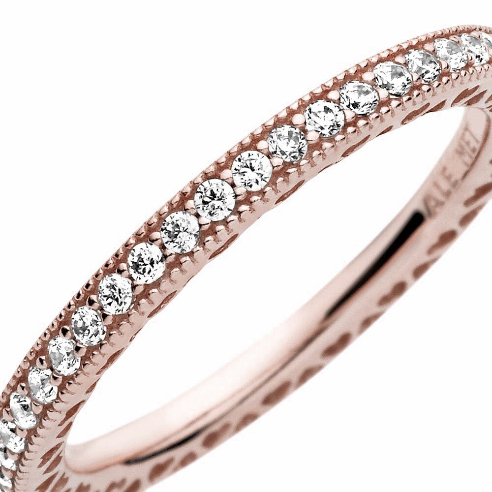 Pandora Sparkle &amp; Hearts Ring 180963CZ, exclusief en kwalitatief hoogwaardig. Ontdek nu!