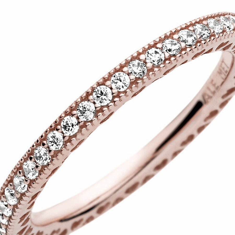 PANDORA Sparkle & Hearts Ring 180963CZ