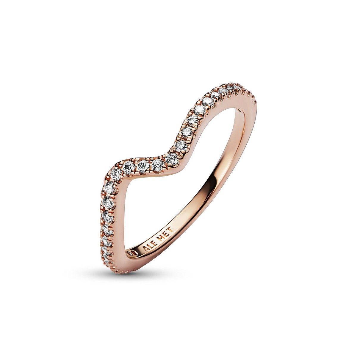 Pandora Sparkling Wave Ring 182539C01, exclusief en kwalitatief hoogwaardig. Ontdek nu!