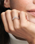 Pandora Prinses Wishbone Ring 187736CZ, exclusief en kwalitatief hoogwaardig. Ontdek nu!
