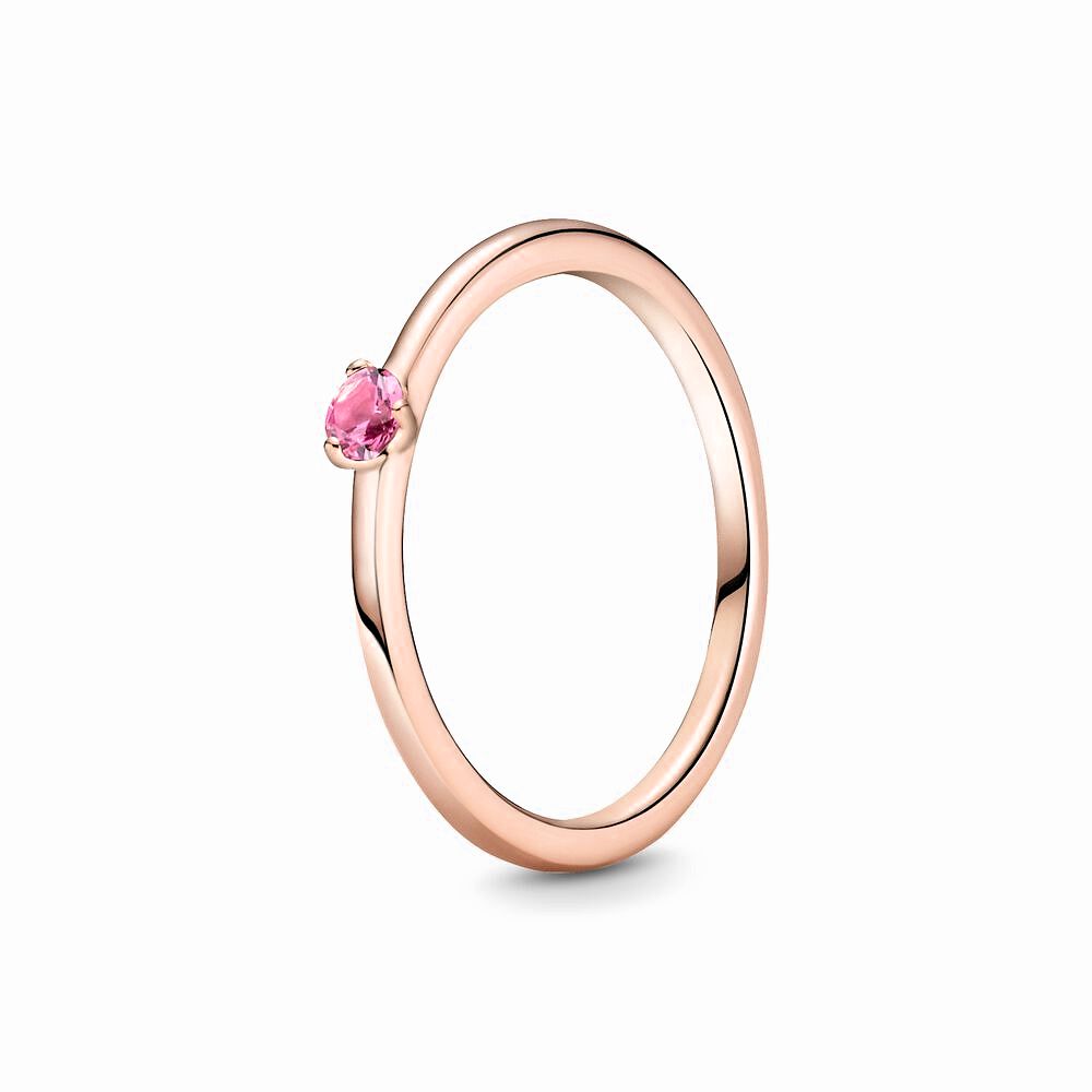 Pandora Rose ring met roze kristal 189259C03, exclusief en kwalitatief hoogwaardig. Ontdek nu!