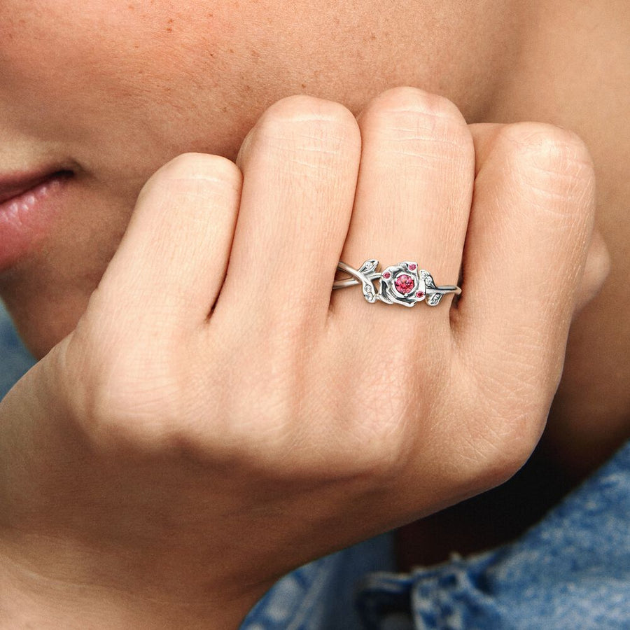 Pandora Disney Belle en het Beest Roos Ring 190017C01