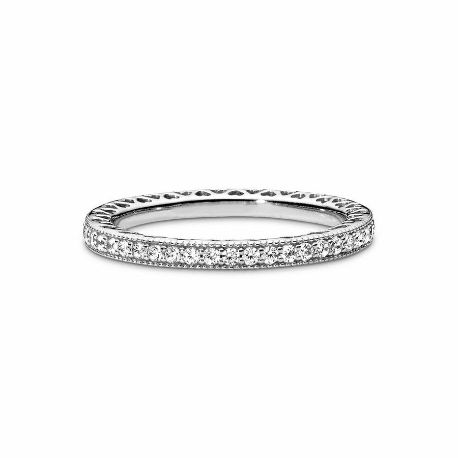 PANDORA Sparkle & Hearts Ring 190963CZ