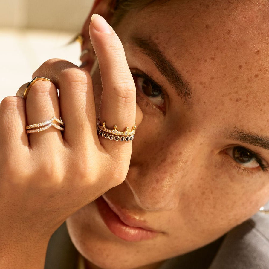 Pandora band deals of hearts ring