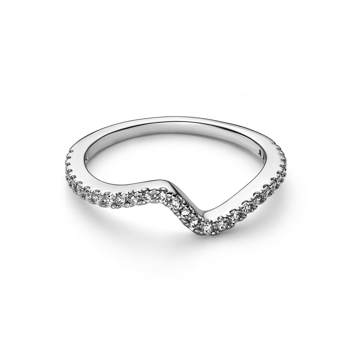 Pandora Sparkling Wave Ring 192539C01, exclusief en kwalitatief hoogwaardig. Ontdek nu!