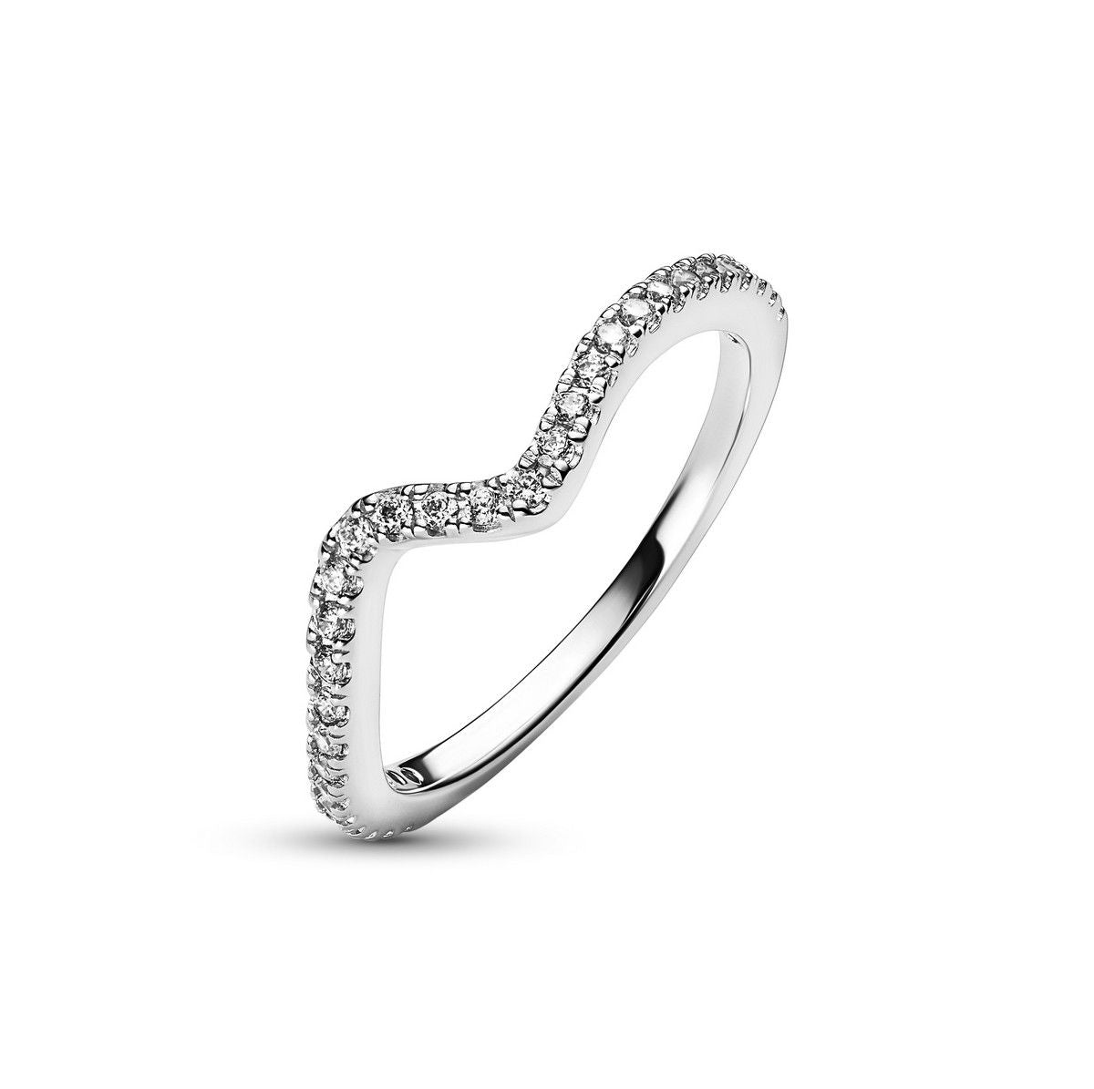 Pandora Sparkling Wave Ring 192539C01, exclusief en kwalitatief hoogwaardig. Ontdek nu!