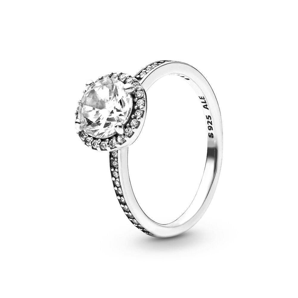 Pandora Ronde Sprankelende Stralenkrans Ring 196250CZ, exclusief en kwalitatief hoogwaardig. Ontdek nu!