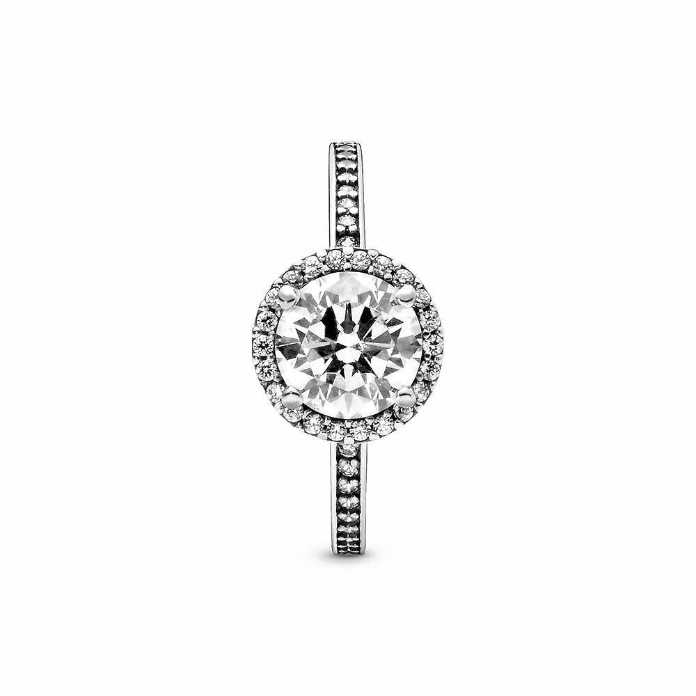 Pandora Ronde Sprankelende Stralenkrans Ring 196250CZ, exclusief en kwalitatief hoogwaardig. Ontdek nu!