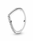 Pandora Sparkling Wishbone Ring 196316CZ, exclusief en kwalitatief hoogwaardig. Ontdek nu!