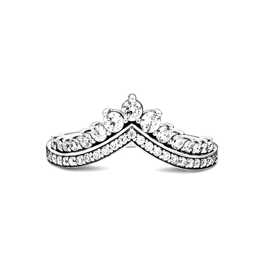 Pandora Prinses Wishbone Ring 197736CZ