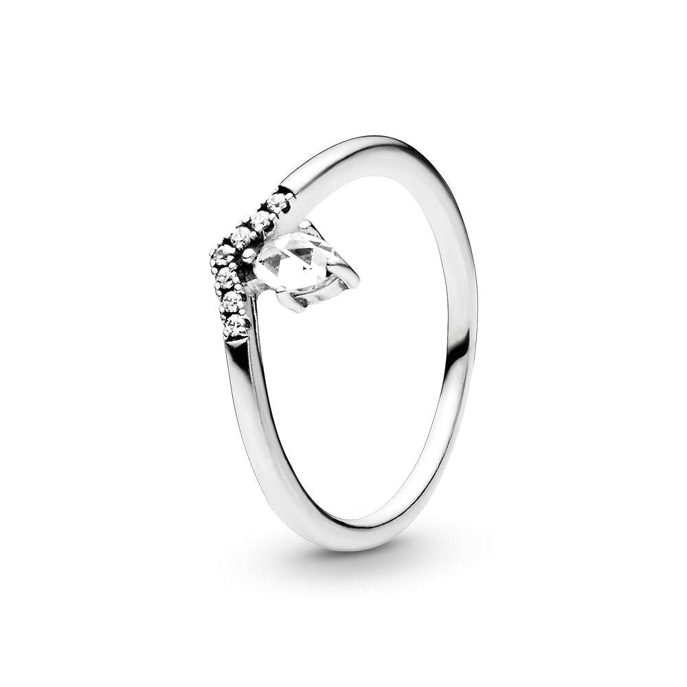 Pandora Klassieke Wishbone Ring 197790CZ, exclusief en kwalitatief hoogwaardig. Ontdek nu!