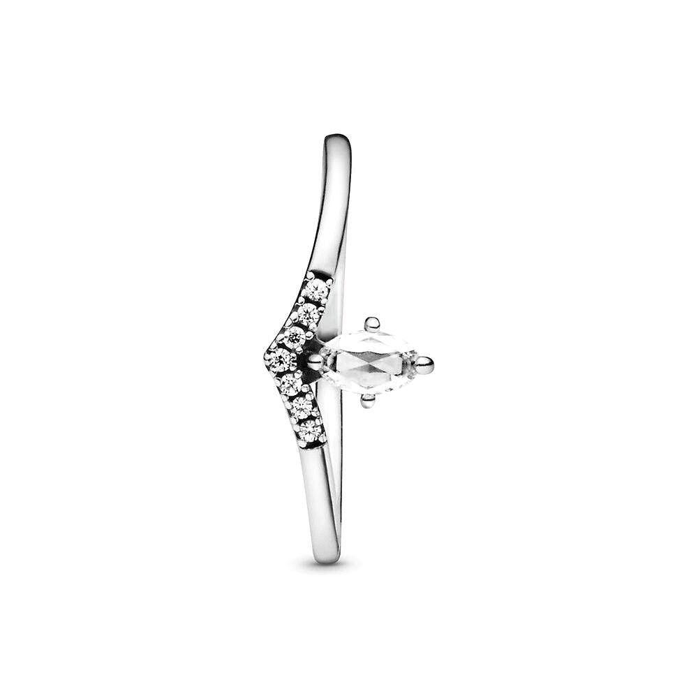 Pandora Klassieke Wishbone Ring 197790CZ, exclusief en kwalitatief hoogwaardig. Ontdek nu!