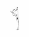 Pandora Tiara Wishbone Ring 198282CZ, exclusief en kwalitatief hoogwaardig. Ontdek nu!