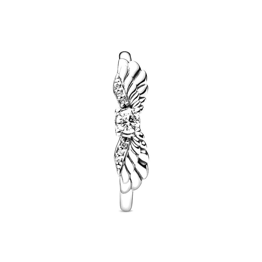 PANDORA Sparkling Angel Wings Ring 198500C01